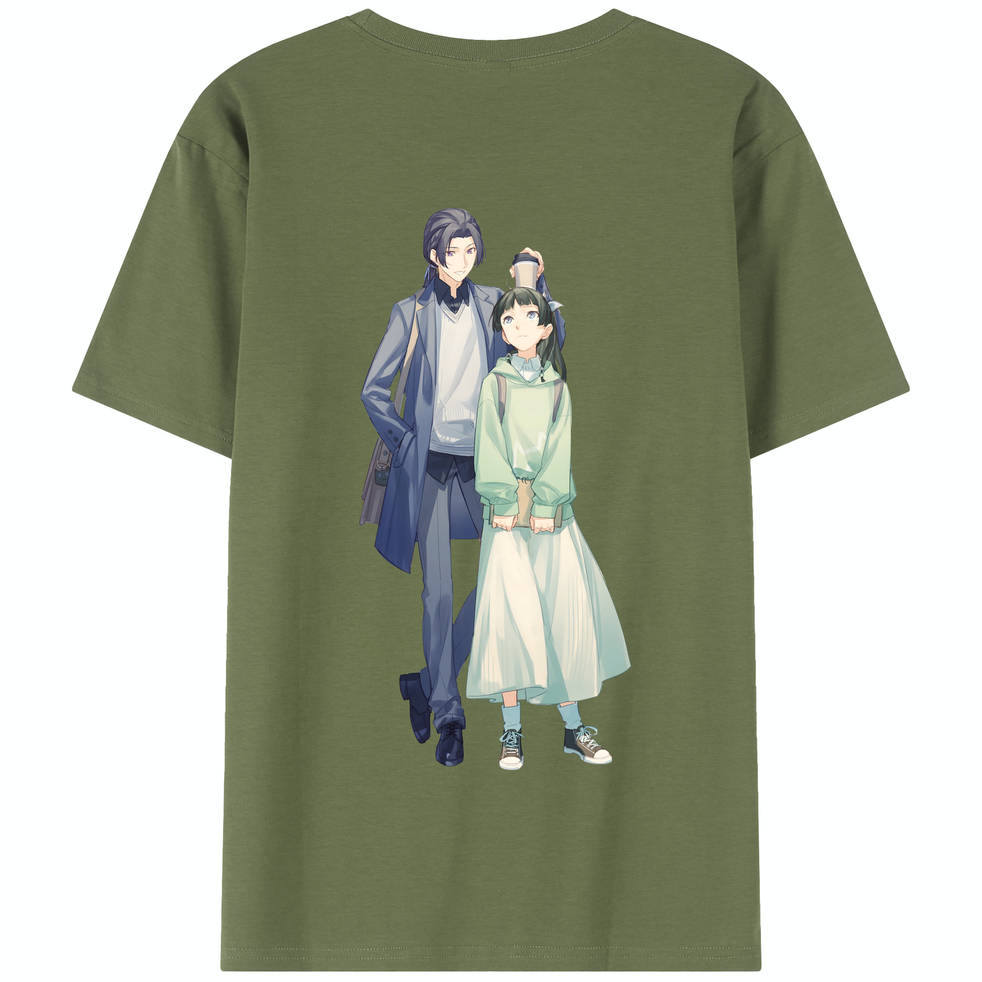 （画像用） 薬屋のひとりごと The Apothecary Diaries 綿100％半袖Tシャツ（背面プリント）